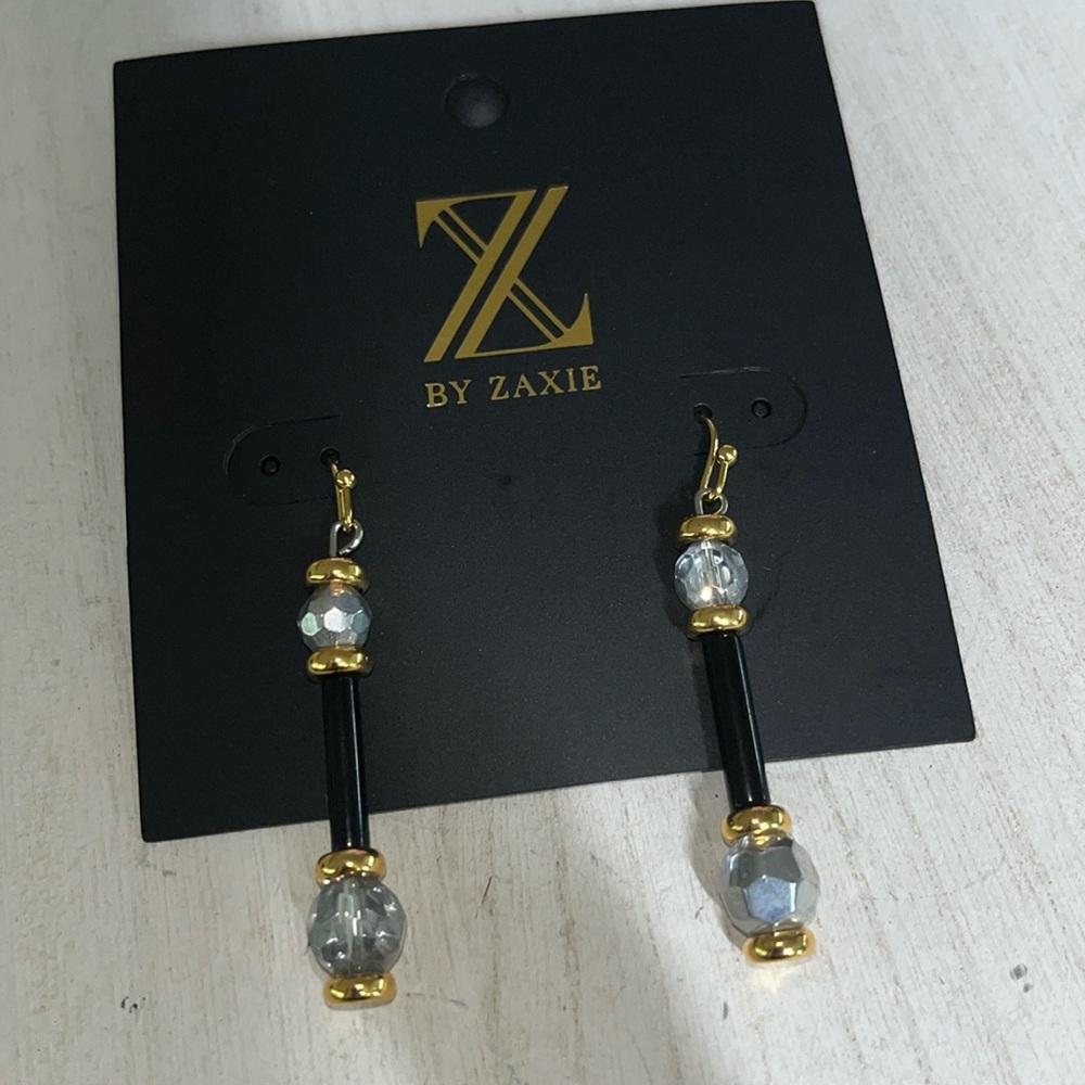 Z by Zaxie earrings new on card